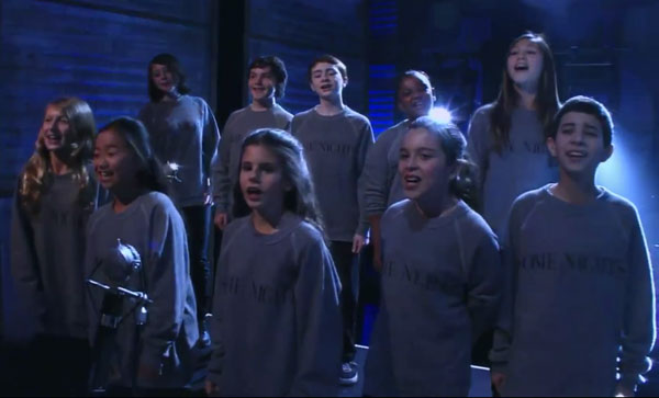 Los Angeles Choir Sings Backup on Conan O'Brien