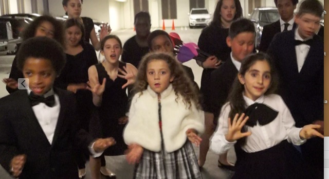 West L.A. Children's Choir Sings at Corporate Event