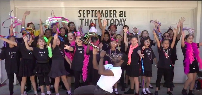 WLA Children's Choir PAYS TRIBUTE TO EARTH WIND AND FIRE's 'SEPTEMBER