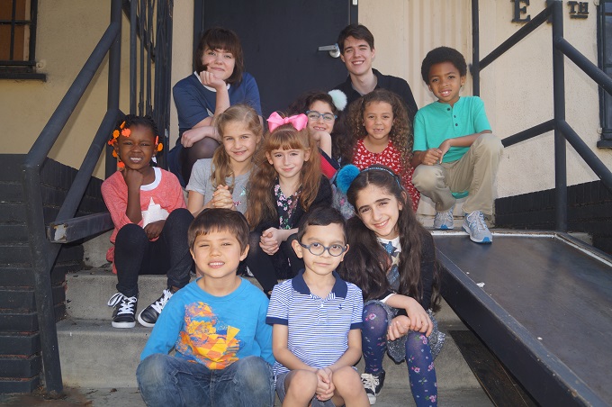 West L.A. Children's Choir sing with TENNYSON
